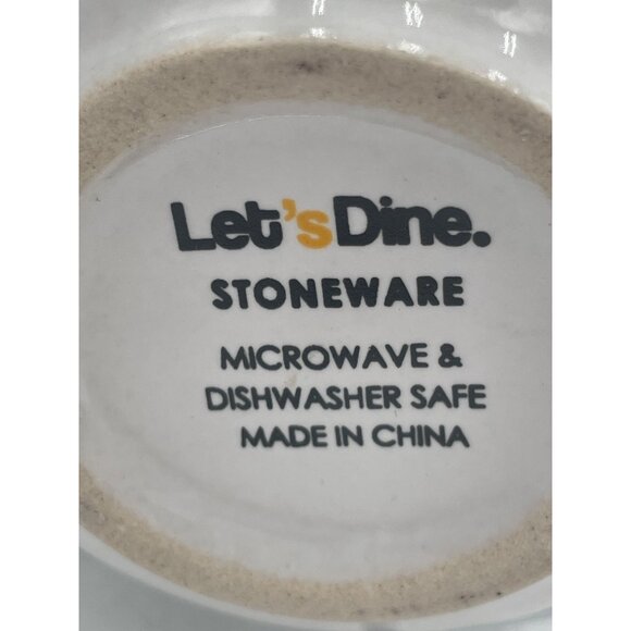 LetS Dine Eiffel Tower Stackable Mug Set Metal Rack Stoneware Microwave & Dishwa - Picture 4 of 5